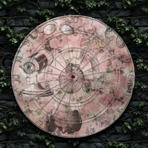 Romantic Steampunk   Antik Vintage Ephemera Darttavla