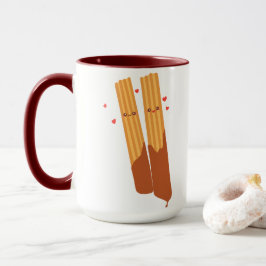 Romantic Sugary Spain Churros Mugg