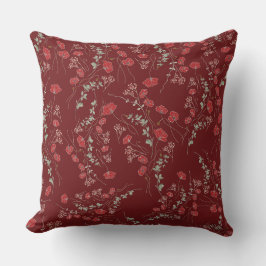 Romantic-themed decorative pillow kudde