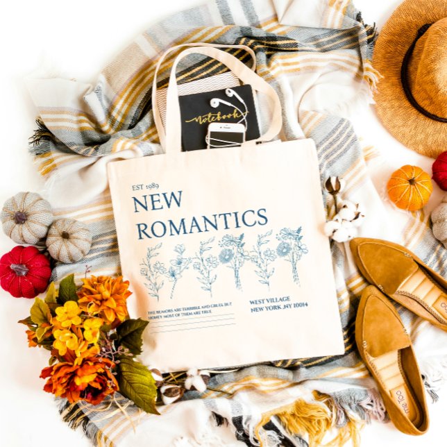 Romantic Tote Bag | VINTAGE Tygkasse (Skapare uppladdad)