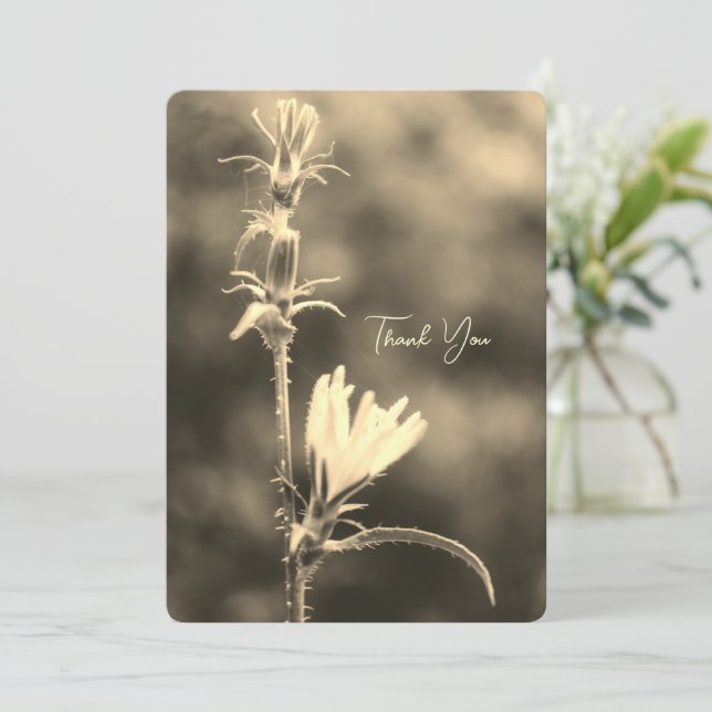 Romantic Trees & Flowers – Botanical Fantasy Boho  Julkort (Stående Fram)