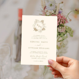 Romantic Tropical Greenery Bröllop spara datum Inbjudningar