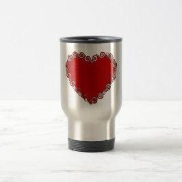 Romantic Valentine Kärlek Heart Red Resemugg