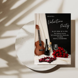 Romantic Valentine’s Day Party Inbjudningar
