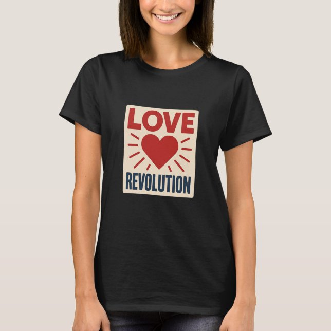 Romantic Valentine’s Day T-Shirt (Framsida)