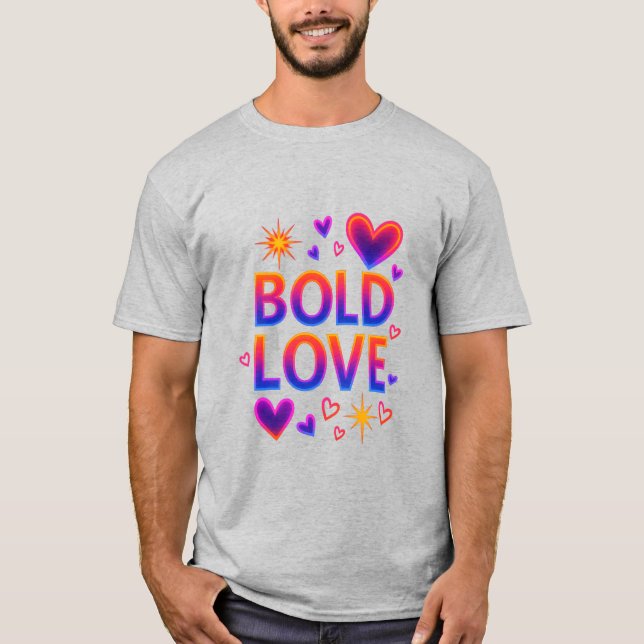Romantic Valentine’s Day T-Shirt (Framsida)