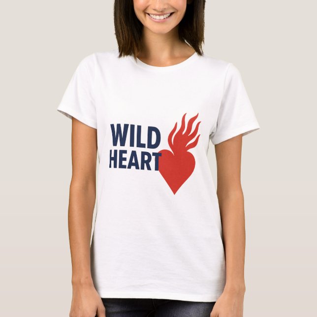 Romantic Valentine’s Day T-Shirt (Framsida)
