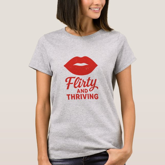Romantic Valentine’s Day T-Shirt (Framsida)