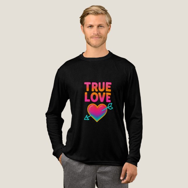 Romantic Valentine’s Day T-Shirt (Hel framsida)