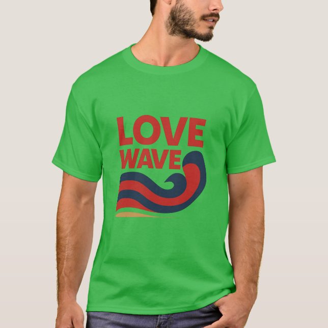 Romantic Valentine’s Day T-Shirt (Framsida)
