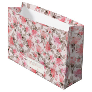 Romantic - vintage rose watercolor tissue paper