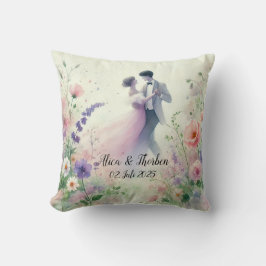 Romantic Wedding pastell Nr.1 Kudde