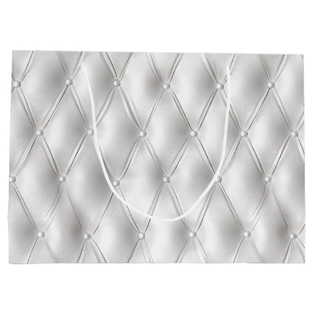 Romantic White Faux Leather (Baksidan)