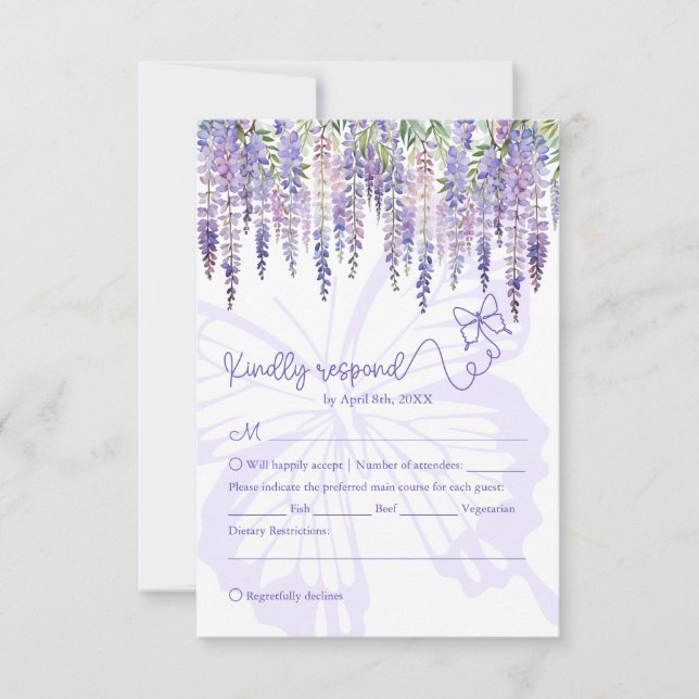 Romantic Wisteria & Butterfly Garden Wedding OSA (Framsida)