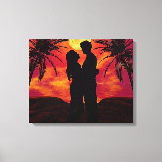 Romantic Wrapped Canvas (Framsida)