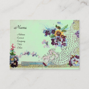 ROMANTICA 2 Monogramm Visitkort