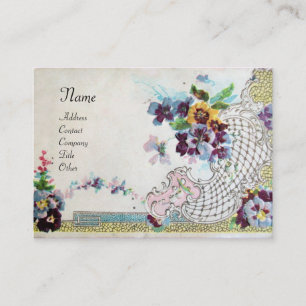 ROMANTICA 2 Monogramm Visitkort