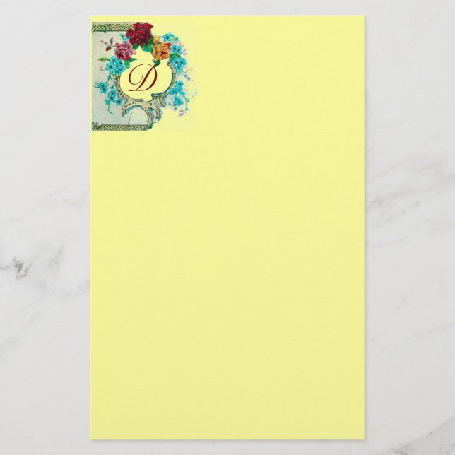 ROMANTİCA 3 MONOGRAM BREVPAPPER (Framsida)