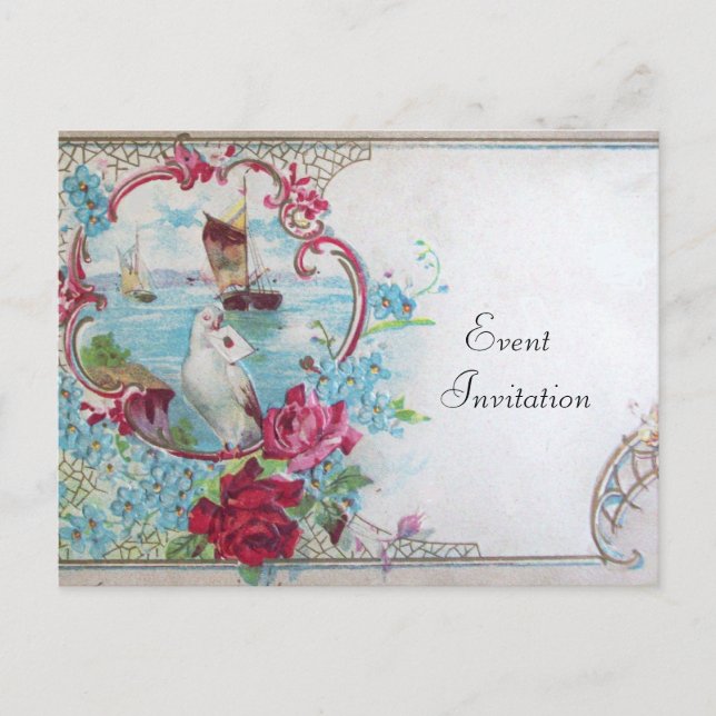 ROMANTICA Inbjudningskort (Framsida)