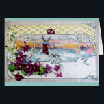 ROMANTICA /KVARN I SNÖ,PANSIER,SNOWDROPS HÄLSNINGSKORT<br><div class="desc">Utformning och digitalgrafik i vintage stil av Bulgan Lumini (c). Gör det enkelt att anpassa med din egen text som ett meddelandekort/platskort/spara-de-date-kort/tack-kort/kort/möhippor,  födelsedagar,  party,  förlovning-duschar,  eller nästan vad du vill!</div>