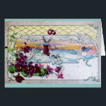 ROMANTICA /KVARN I SNÖ,PANSIER,SNOWDROPS HÄLSNINGSKORT<br><div class="desc">Utformning och digitalgrafik i vintage stil av Bulgan Lumini (c). Gör det enkelt att anpassa med din egen text som ett meddelandekort/platskort/spara-de-date-kort/tack-kort/kort/möhippor,  födelsedagar,  party,  förlovning-duschar,  eller nästan vad du vill!</div>