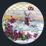 ROMANTICA /KVARN I SNÖ,PANSIER,SNOWDROPS RUNT KLISTERMÄRKE<br><div class="desc">Elegant-, klass-, vibrations- och klassisk blommigt. Lila, blommor, fåglar och en kvarn i ett vitt vinterlandskap .Digital grafisk framställning i vintage stil av Bulgan Lumini c) klistermärke för Anpassade vid särskilda tillfällen, hälsning , inbjudningar, meddelanden eller bröllopsinbjudningar , design och digitalt bildmaterial i vintage stil av Bulgan Lumini c) ....</div>