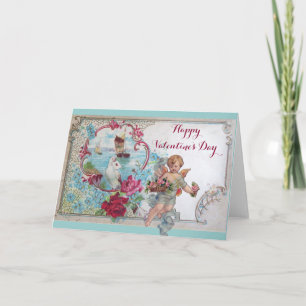 ROMANTICA /VALENTINE CUPID GATHERING ROSA ROS HELGKORT