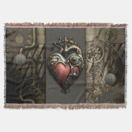 Romanticism i hjul och rör den steampunka själen filt