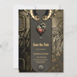 Romanticism i hjul och rör den steampunka själen spara datumet