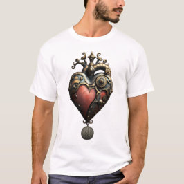 Romanticism i hjul och rör den steampunka själen t shirt
