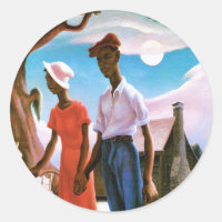 Romantik av Thomas Hart Benton