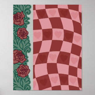 Romantik Bokälskare Poster