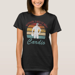 Romantik citattecken i Pappa är min vagn T Shirt