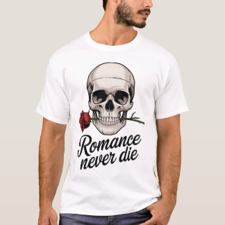 Romantik dör aldrig t shirt