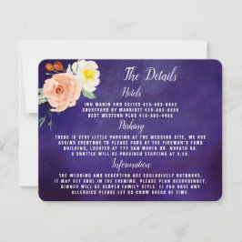 Romantik i Bloom Bröllop-samlingen Inbjudningar