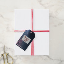 Romantik i luften presenttagg – gotisk & elegant