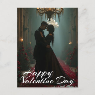Romantik i Ro Hall för alla hjärtans dag Helg Vykort