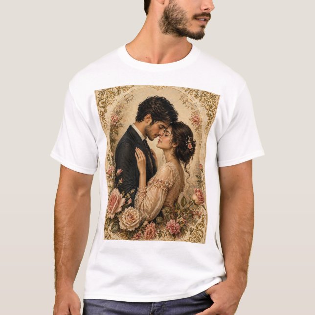 Romantik i Rosenträdgården. T Shirt (Framsida)