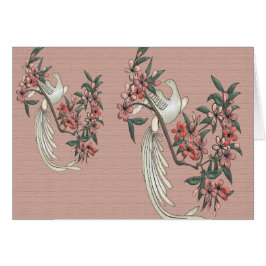 ROMANTIK i SILKE Hälsningskort