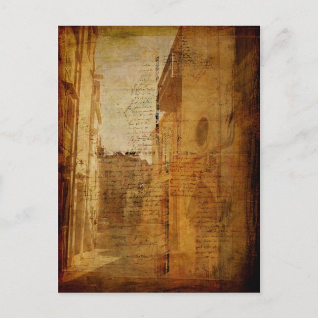 Romantik i Stone Vykort (Framsida)