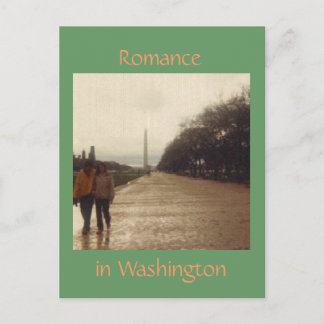 Romantik i Washington Vykort