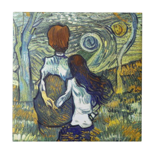 ROMANTIK KAKELPLATTA (Framsidan)