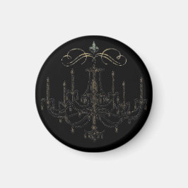 Romantik med en Chandelier ~ Magnet Fransk Kärlek