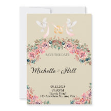 Romantik Monogram Bröllop initialer