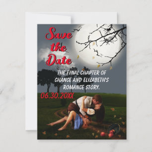 Romantik Novel Stil Spara datum meddelande Pos
