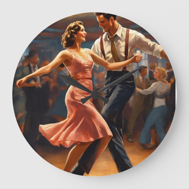 Romantik rytm: Swingin'Souls in Step Stor Klocka (Framsida)