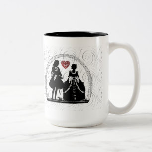 Romantik Silhouettes coffee Mugg