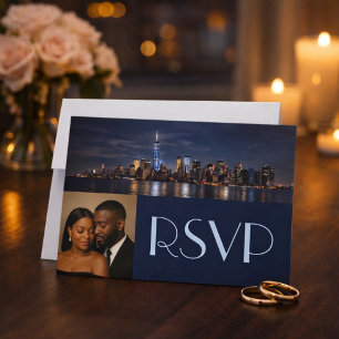 Romantik, Stil och Magi i New York City RSVP Inbjudningar