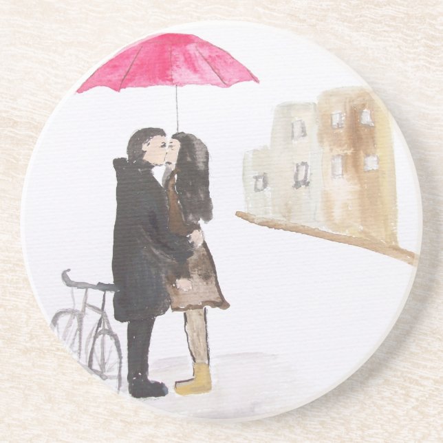 Romantik Underlägg Sandsten (Framsidan)