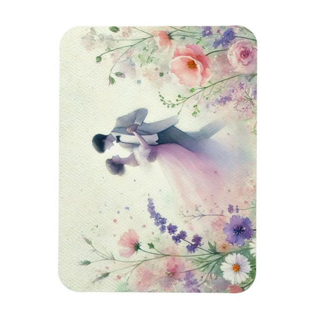 Romantik Wedding 1 Magnet (Vertikal)